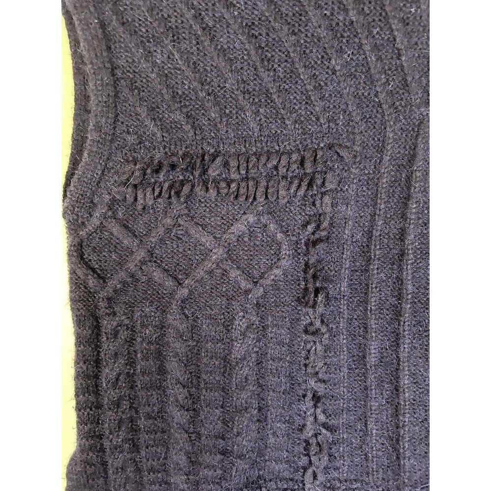Derek Lamb 10 Crosby Women’s Alpaca Blend Sleeveless Turtleneck Sweater S/P - Picture 2 of 8